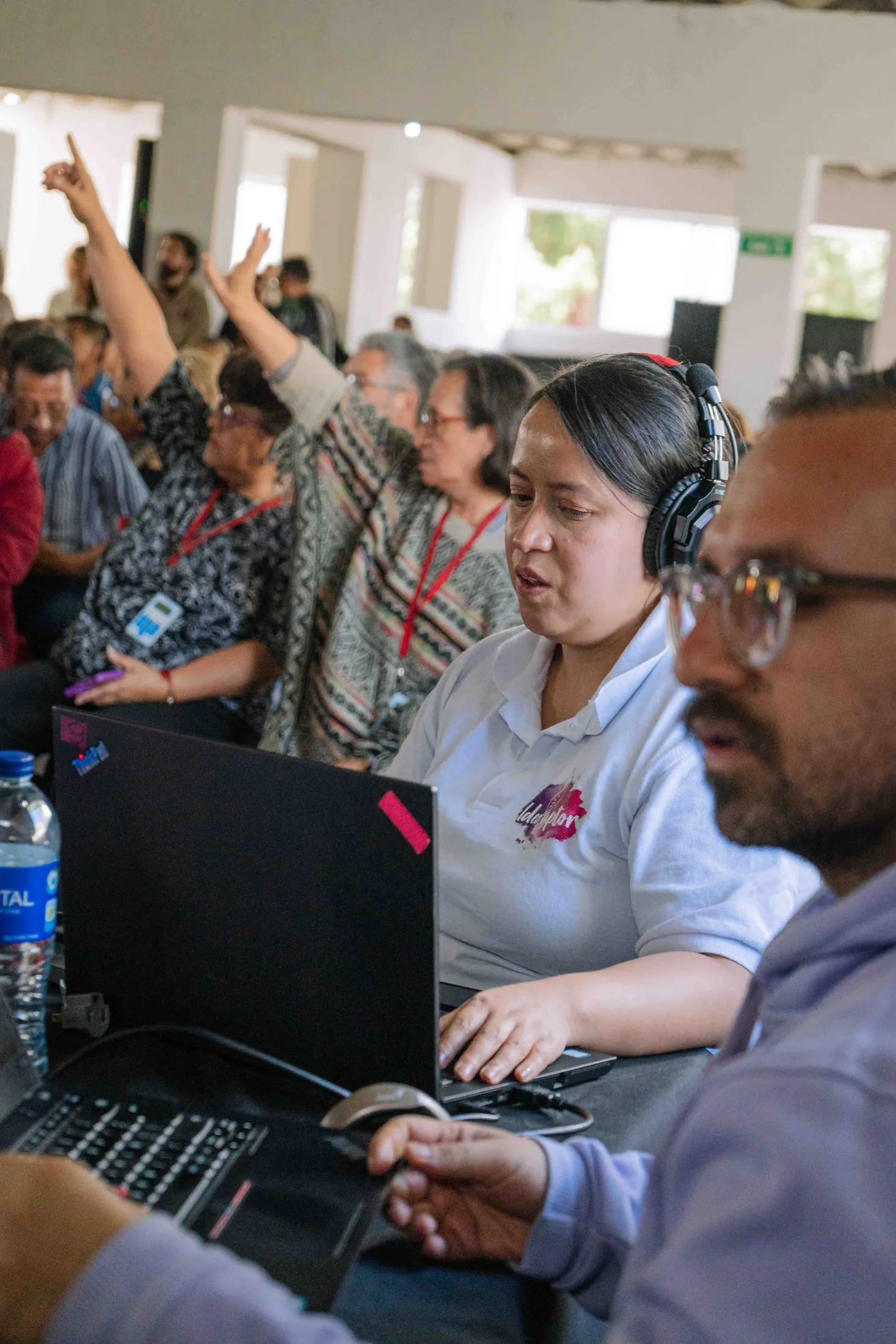 Soporte de registro y operacion de datos durante asamblea Bochica 1AB.
